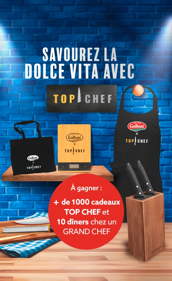 Savourez la dolce vita avec Top Chef