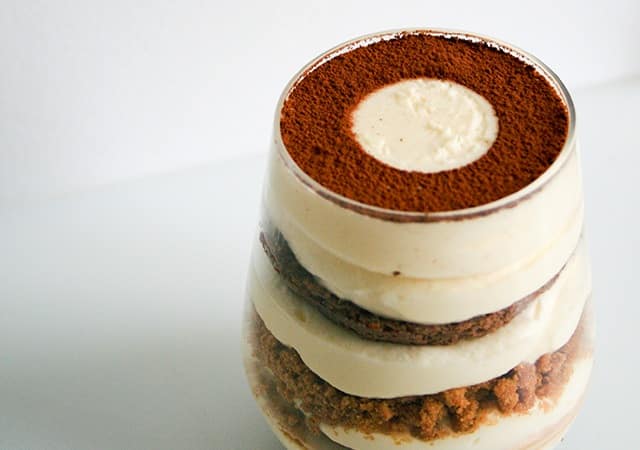 Recette Le Tiramisu en Verrine et Gelée d'Expresso