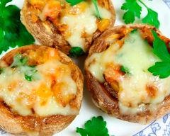 Champignons Farcis au Four - Galbani