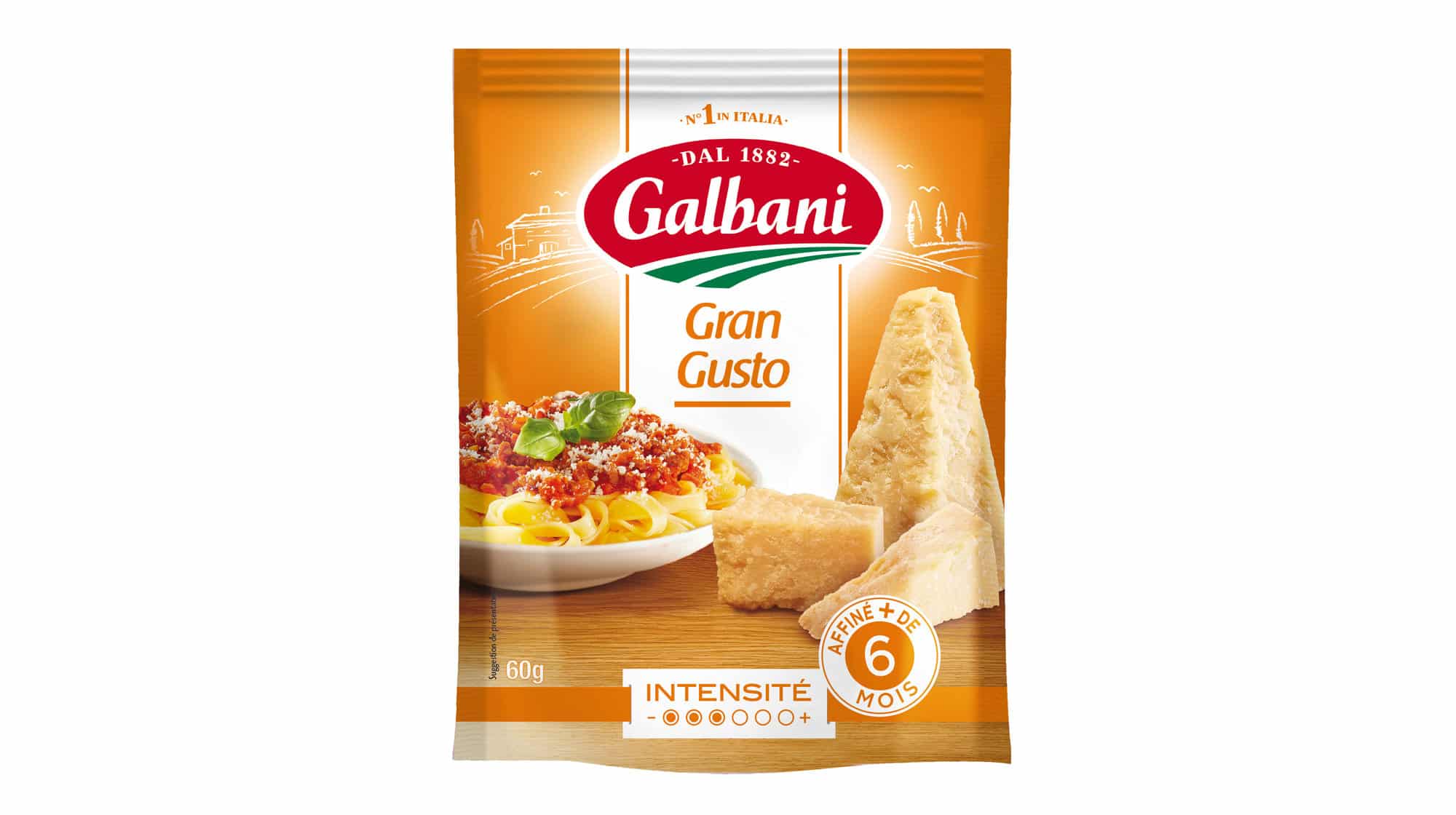 Gran gusto 60g - Nos Fromages À L'italienne