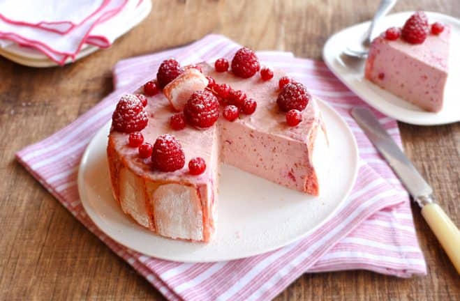 Recette Charlotte Aux Framboises En Panna Cotta Desserts Galbani