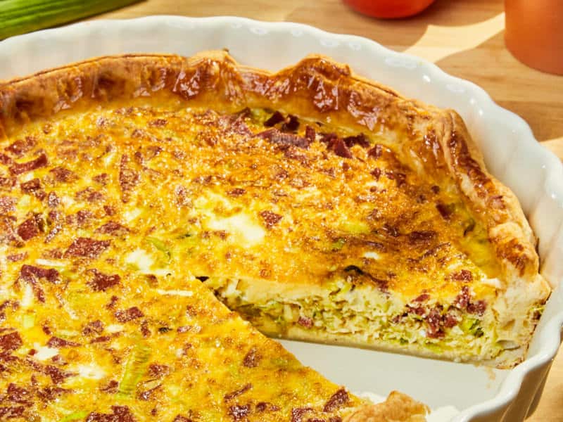 Comment faire une tarte aux poireaux (quiche)