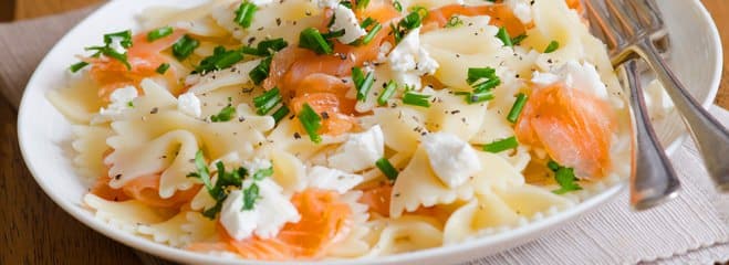 Recette Farfalle Au Saumon Pates Galbani