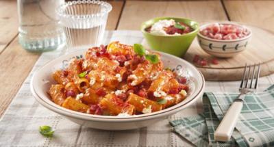 Macaronis sauce amatriciana, Ricotta et tomates - Galbani