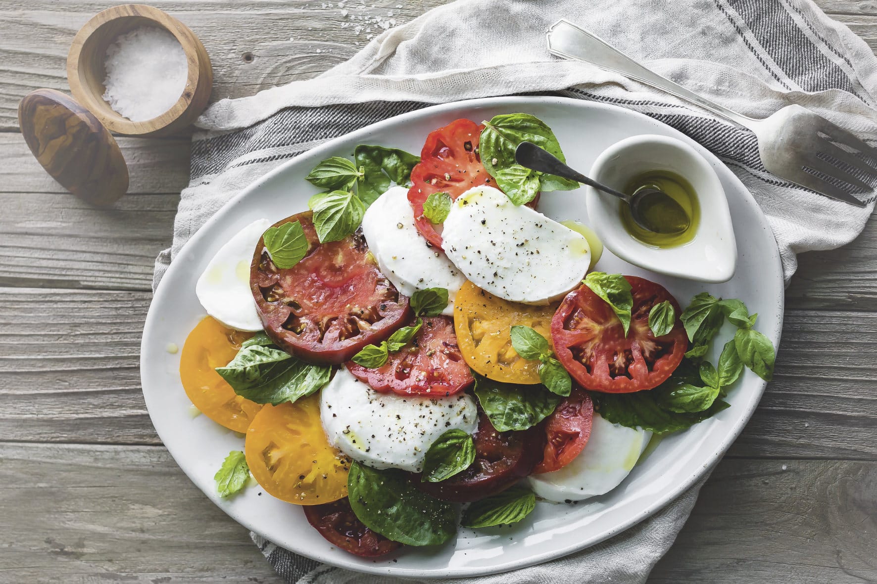 Recette - La Véritable salade Caprese - Salade Caprese | Galbani