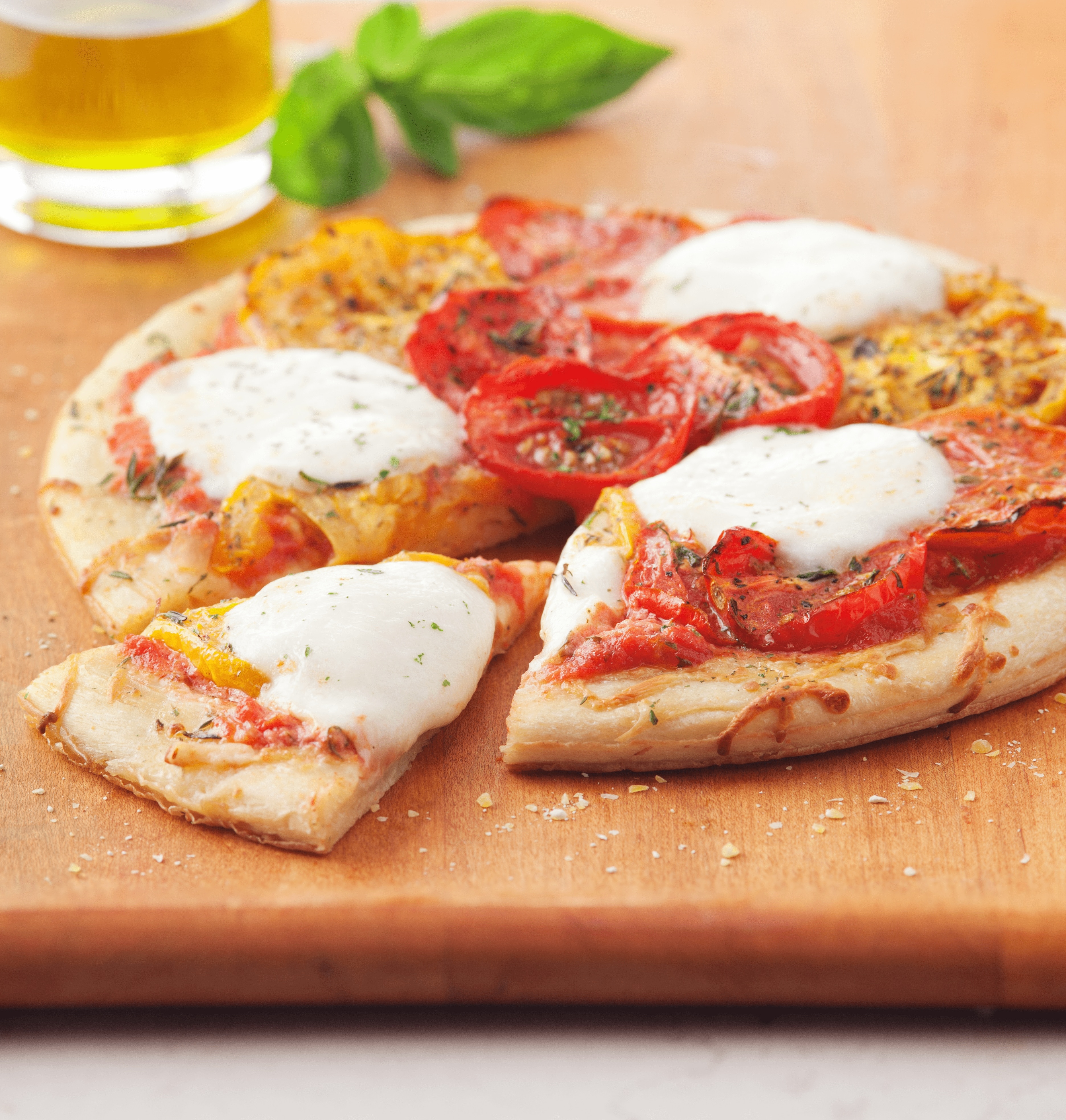 Recette Pizza Tomate, Mozzarella et Origan | Galbani