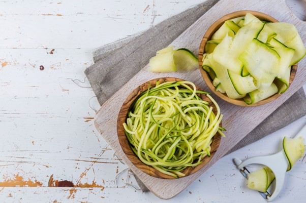 Recette simple de spaghetti de courgette